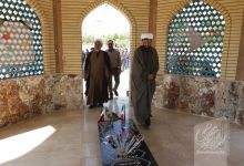 گزارش تصویری مراسم گلباران و عطر افشاني گلزار مطهر شهدا 